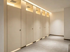 stone plastic composite cubicles